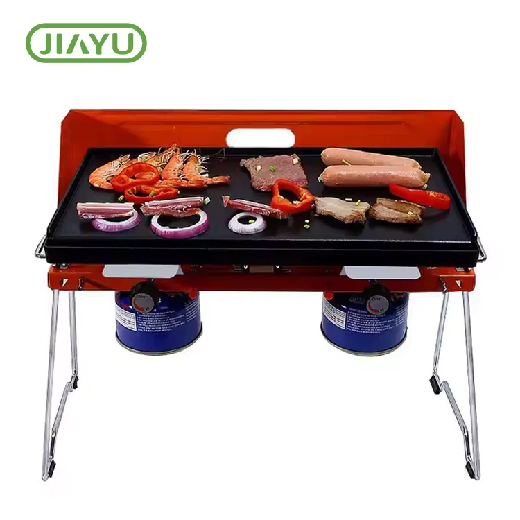 Hobaneng ha Camping Cooker e nang le Maoto a Tlohang e le Papali-Changer bakeng sa Barati ba Kantle